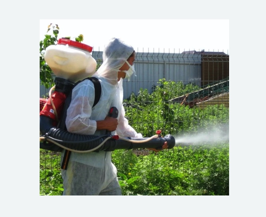 Акарицидная обработка территории в Горнозаводске